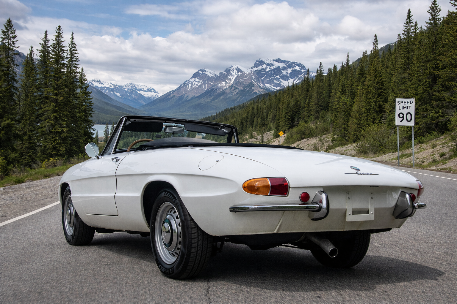 2 1969 Alfa Romeo Duetto 1750 Spider