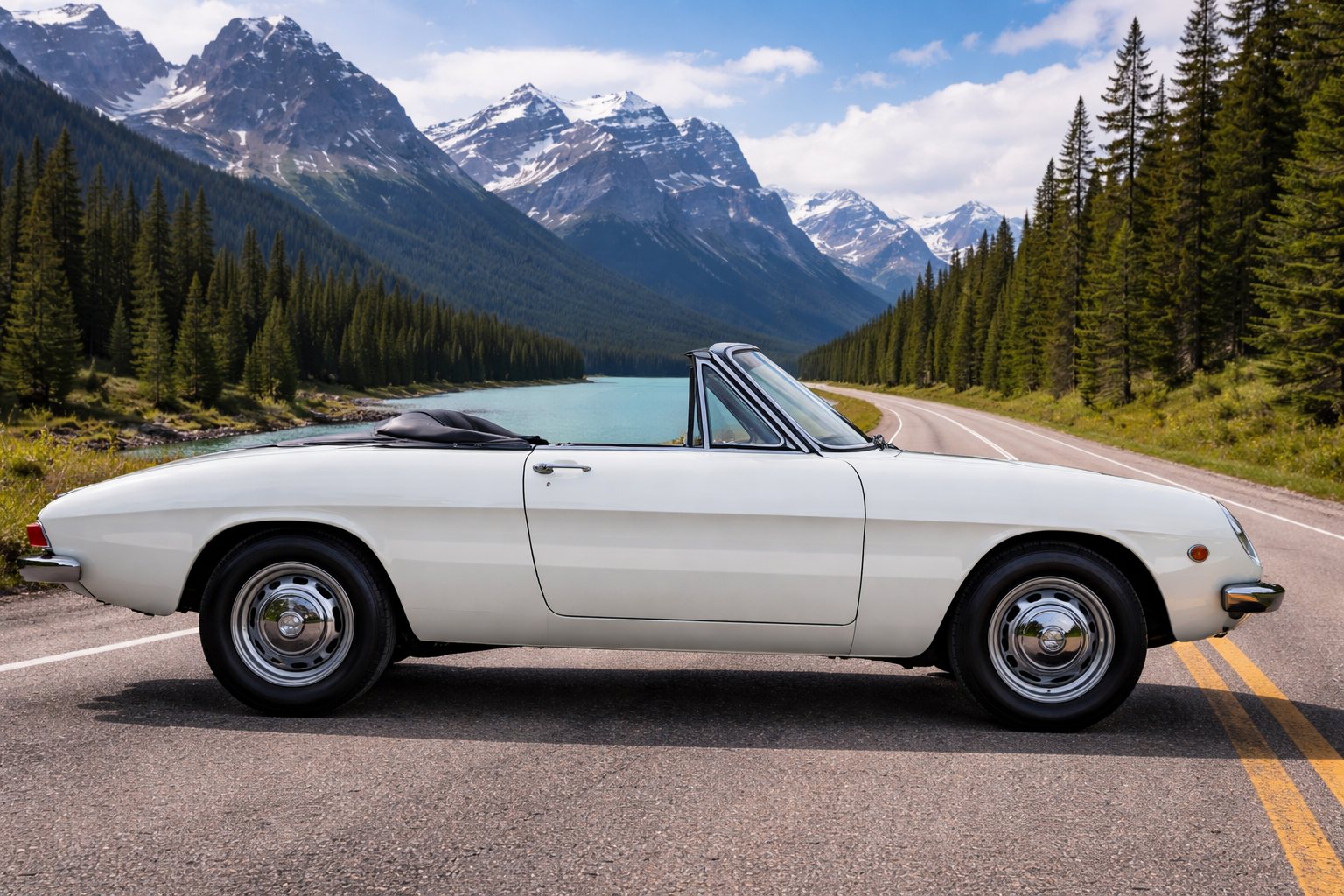 3 1969 Alfa Romeo Duetto 1750 Spider